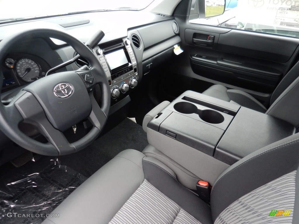 Graphite Interior 2017 Toyota Tundra SR Double Cab 4x4 Photo #120438235