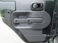 Dark Slate Gray/Medium Slate Gray 2010 Jeep Wrangler Unlimited Sahara 4x4 Door Panel