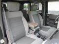 2010 Jeep Wrangler Unlimited Dark Slate Gray/Medium Slate Gray Interior Front Seat Photo