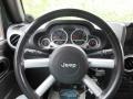 2010 Jeep Wrangler Unlimited Dark Slate Gray/Medium Slate Gray Interior Steering Wheel Photo