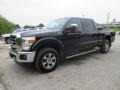 Tuxedo Black Metallic 2011 Ford F250 Super Duty Lariat Crew Cab 4x4