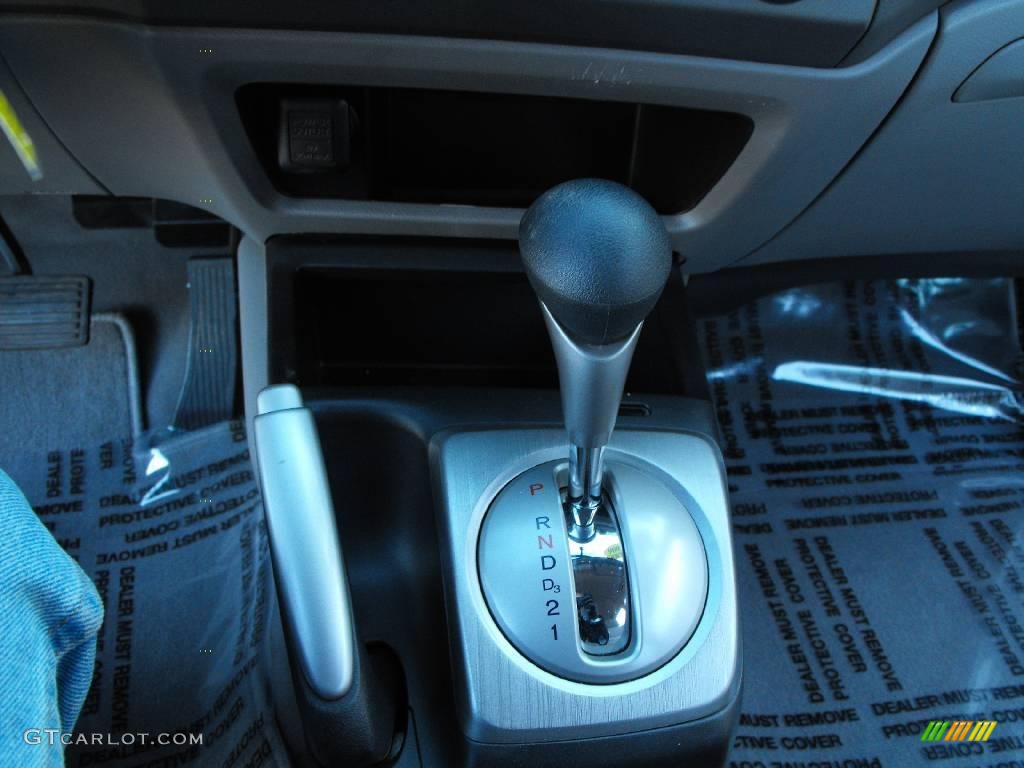 2006 Civic LX Sedan - Galaxy Gray Metallic / Gray photo #21