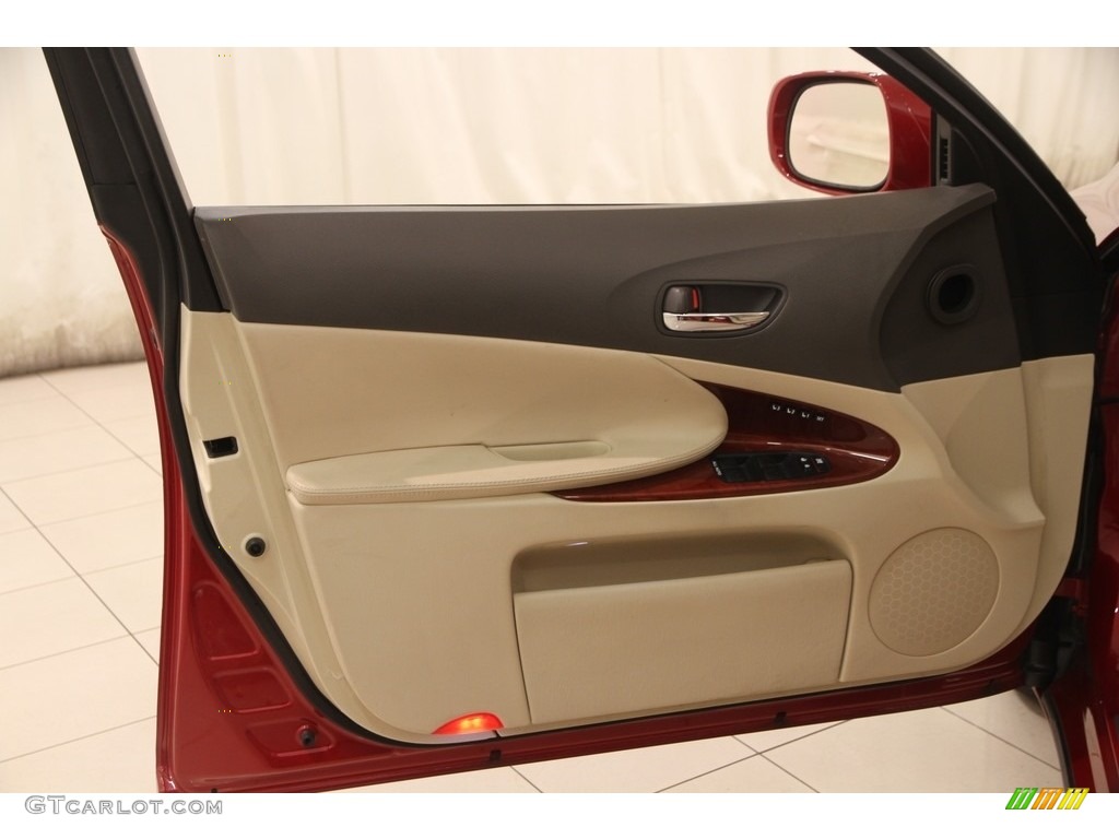 2011 GS 350 AWD - Matador Red Mica / Parchment/Birds Eye Maple photo #4