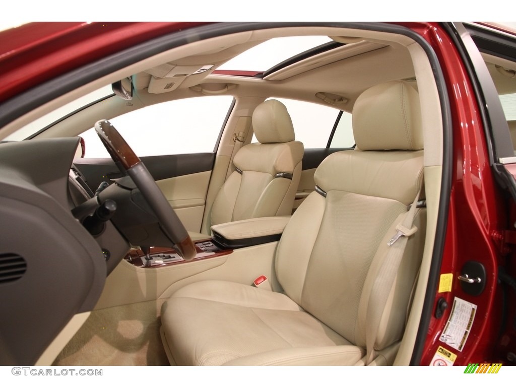 2011 GS 350 AWD - Matador Red Mica / Parchment/Birds Eye Maple photo #6