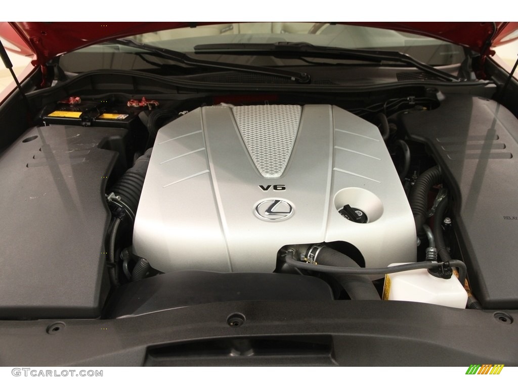 2011 GS 350 AWD - Matador Red Mica / Parchment/Birds Eye Maple photo #19