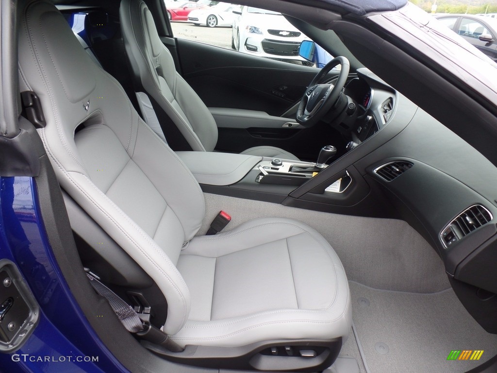 2017 Corvette Stingray Convertible - Admiral Blue / Gray photo #51