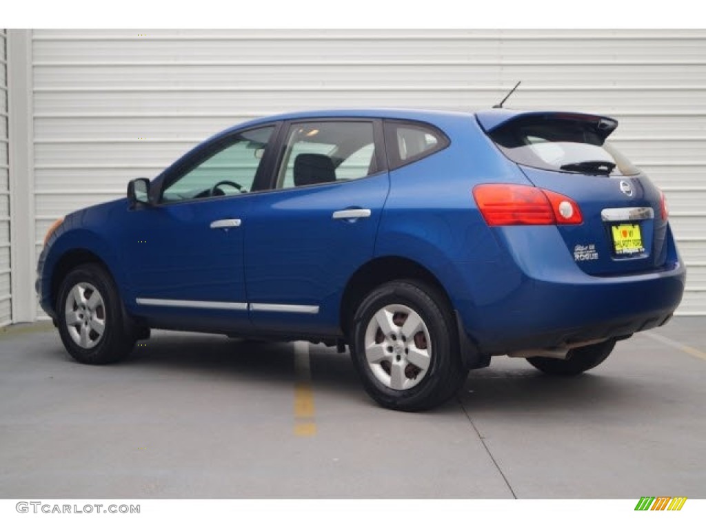 2011 Rogue S - Indigo Blue Metallic / Black photo #5
