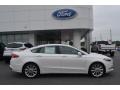 2017 White Platinum Ford Fusion Platinum  photo #2