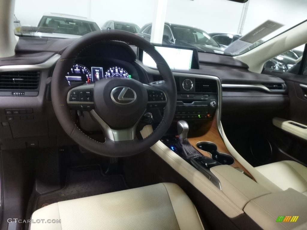 2017 RX 350 AWD - Satin Cashmere Metallic / Parchment photo #8