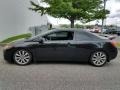 2009 Crystal Black Pearl Honda Civic Si Coupe  photo #2