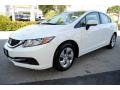 Taffeta White - Civic LX Sedan Photo No. 5