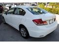 Taffeta White - Civic LX Sedan Photo No. 6