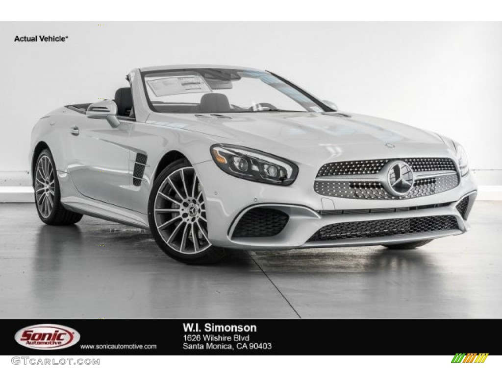 Iridium Silver Metallic Mercedes-Benz SL