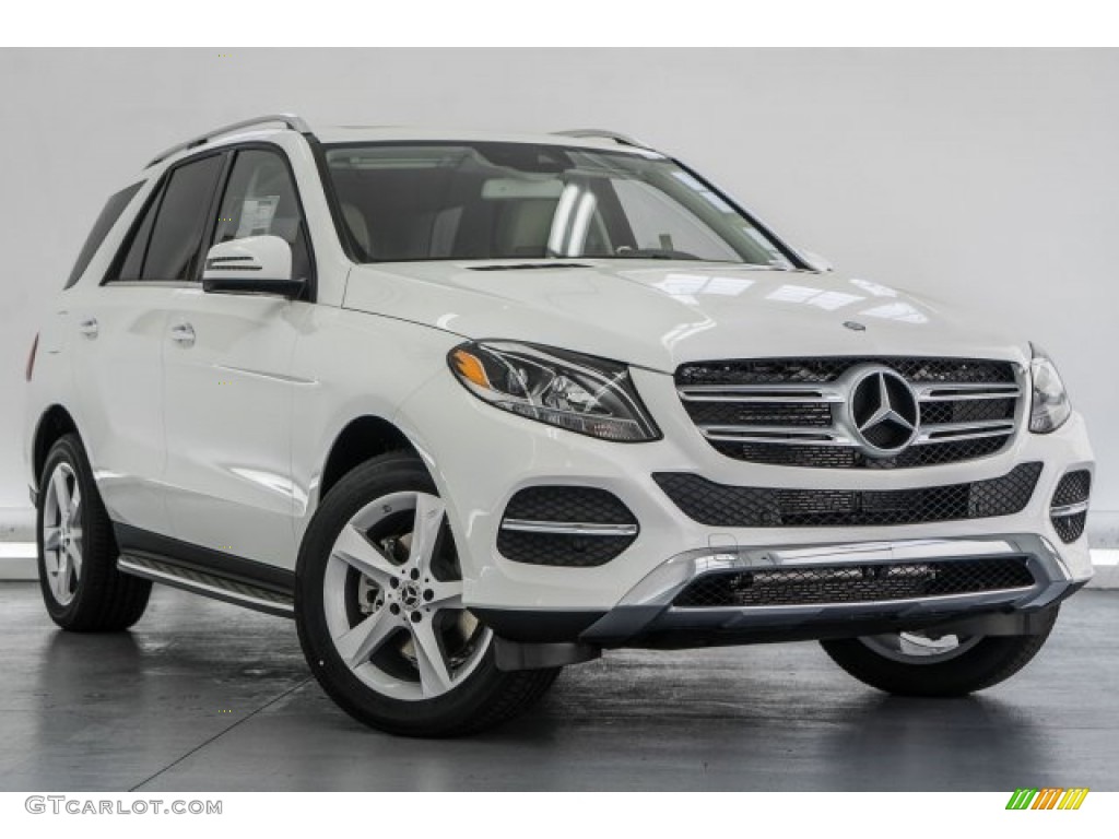 Polar White 2017 Mercedes-Benz GLE 350 Exterior Photo #120445444
