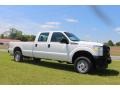 Oxford White - F250 Super Duty XL Crew Cab 4x4 Photo No. 10