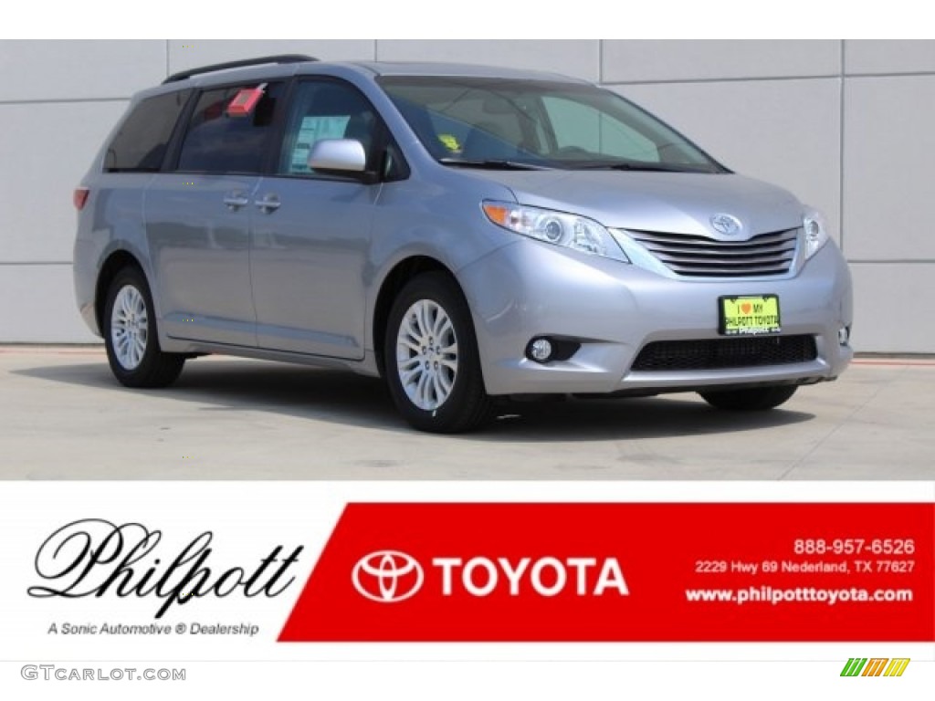 Silver Sky Metallic Toyota Sienna