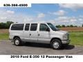 Ingot Silver Metallic 2010 Ford E Series Van E350 XLT Passenger