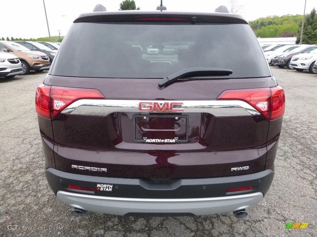 2017 Acadia SLE AWD - Black Cherry Metallic / Jet Black photo #6