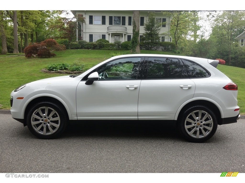 White 2017 Porsche Cayenne Platinum Edition Exterior Photo #120452249