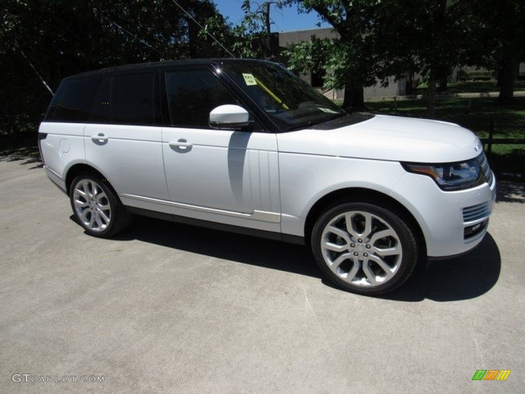 2017 Range Rover HSE - Fuji White / Ebony/Ebony photo #1