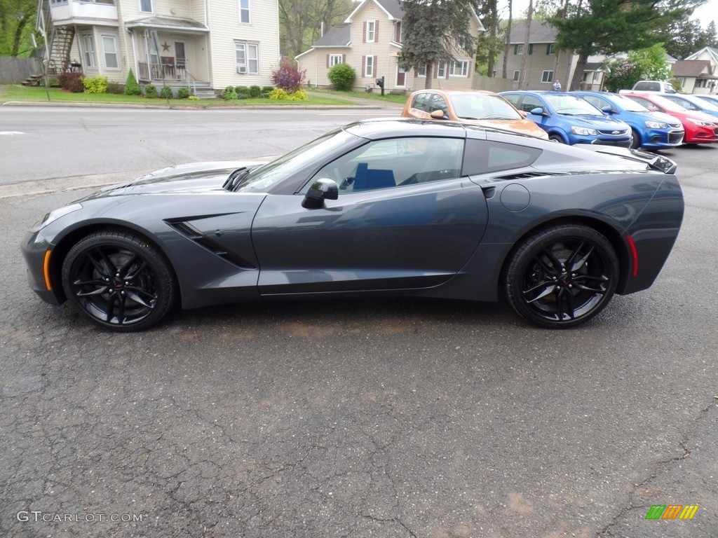 Watkins Glen Gray Metallic 2017 Chevrolet Corvette Stingray Coupe Exterior Photo #120452888