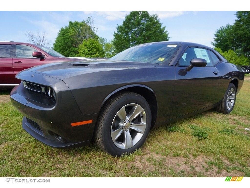 2017 Challenger SXT - Granite Pearl / Black photo #1