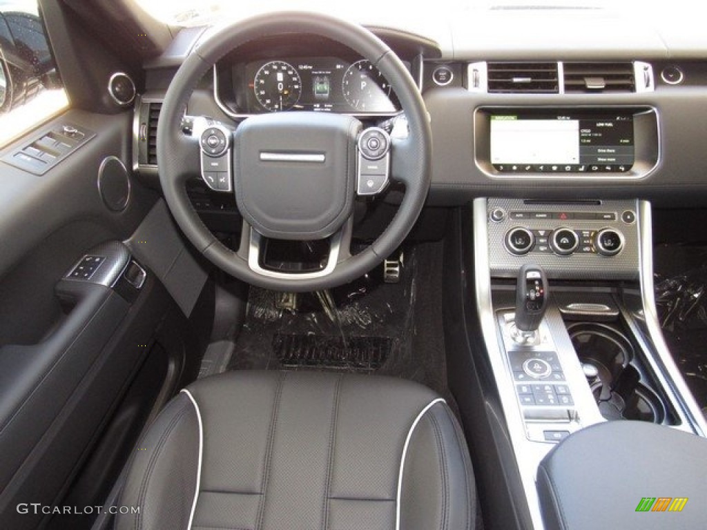 2017 Land Rover Range Rover Sport SVR Ebony/Ebony Dashboard Photo #120453191