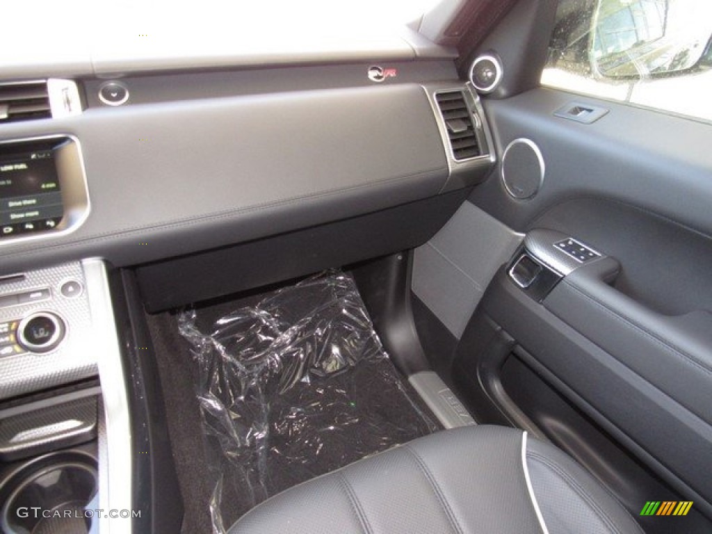 2017 Land Rover Range Rover Sport SVR Ebony/Ebony Dashboard Photo #120453209