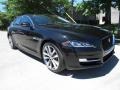 2017 Ultimate Black Metallic Jaguar XJ R-Sport  photo #2