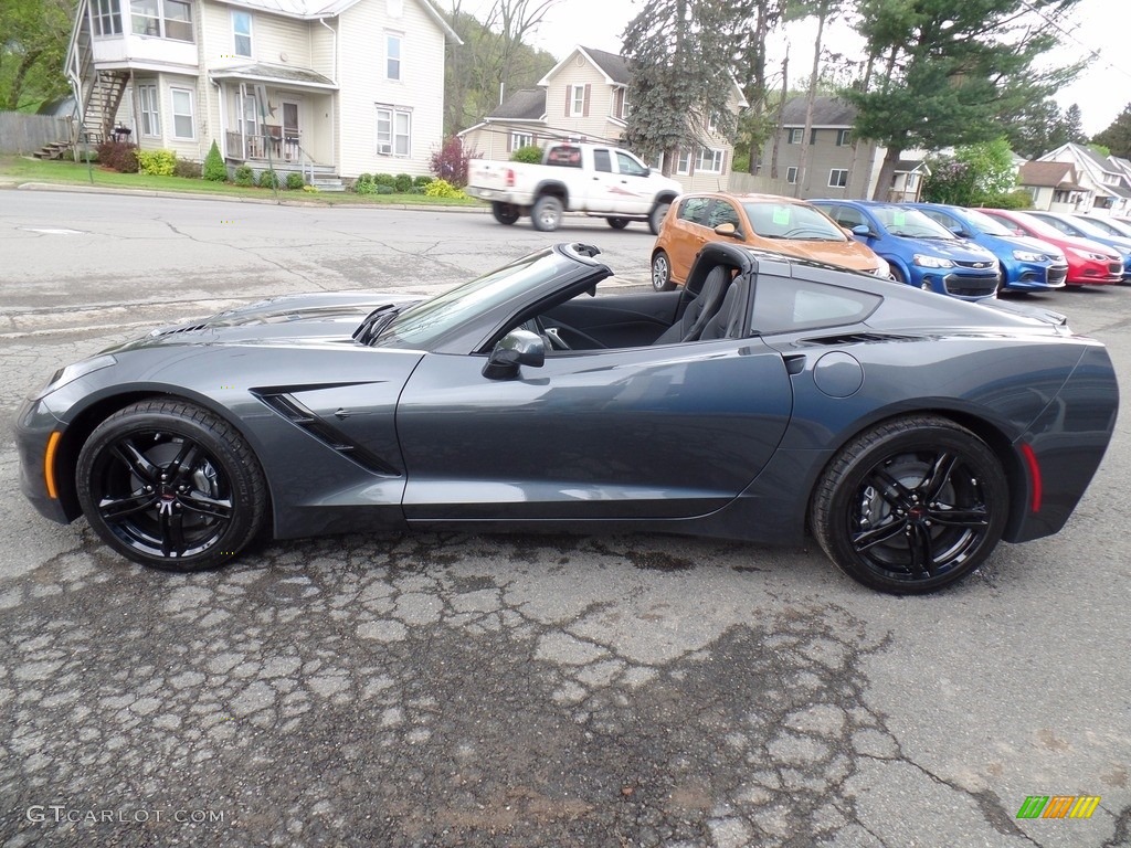 Watkins Glen Gray Metallic 2017 Chevrolet Corvette Stingray Coupe Exterior Photo #120454235