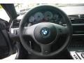 2006 BMW M3 Black Interior Steering Wheel Photo