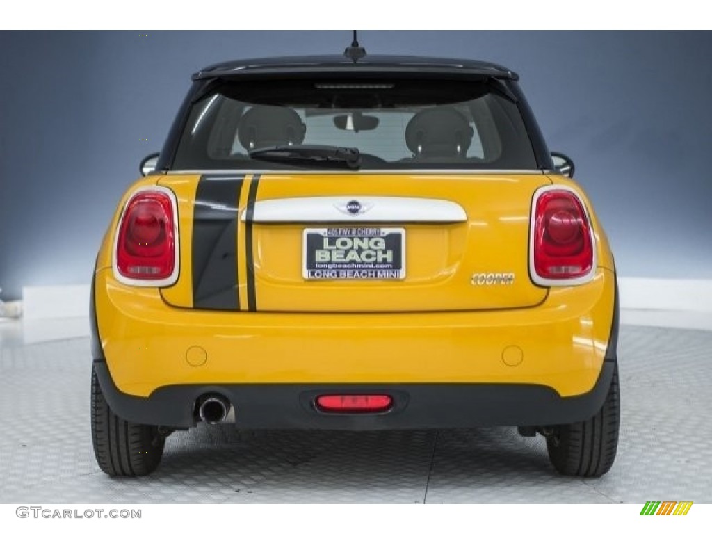 2014 Cooper Hardtop - Volcanic Orange / Carbon Black photo #3