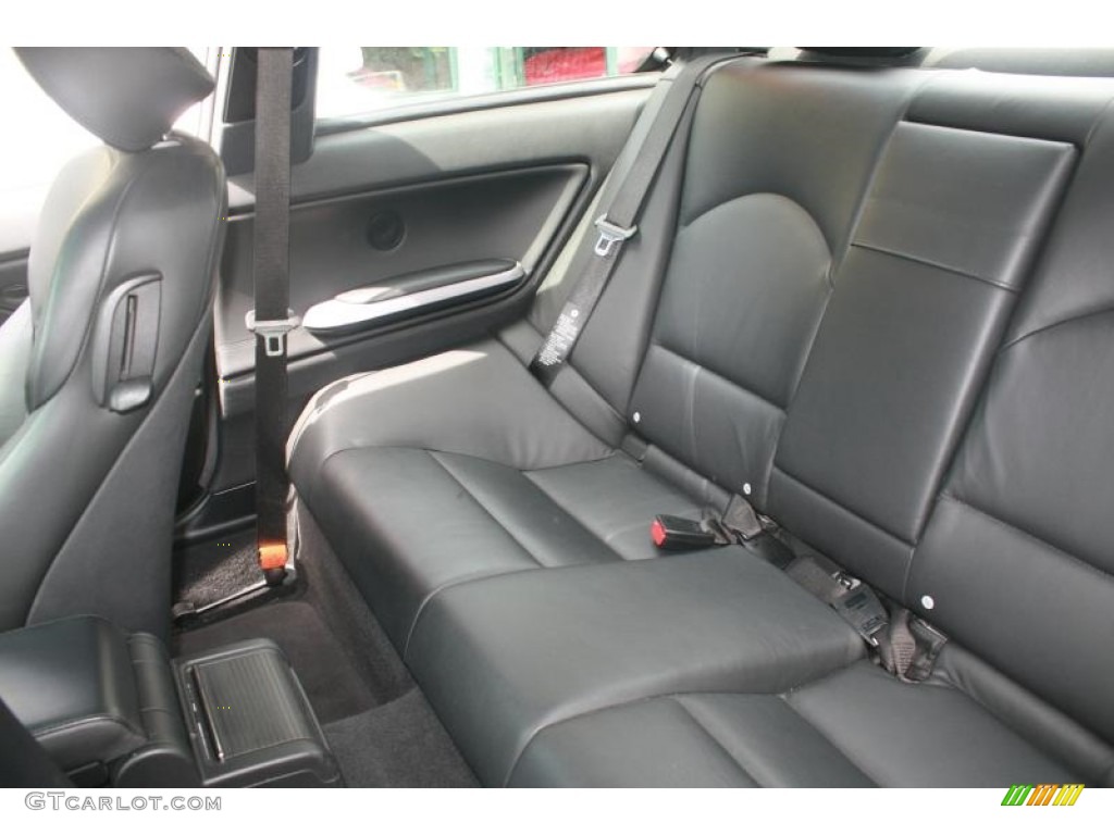 2006 BMW M3 Coupe Rear Seat Photo #120454835