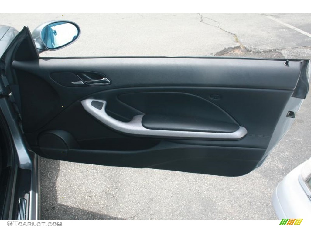 2006 BMW M3 Coupe Black Door Panel Photo #120454904