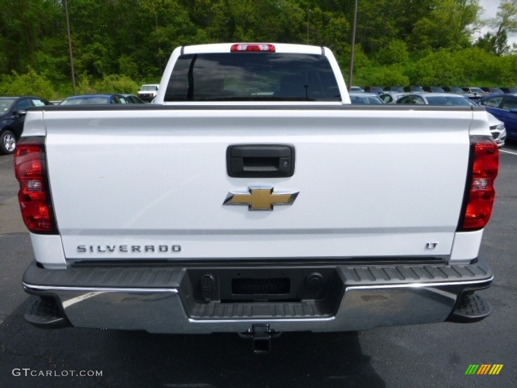 2017 Silverado 1500 LT Double Cab 4x4 - Summit White / Jet Black photo #4