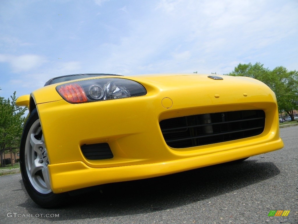 Spa Yellow Honda S2000