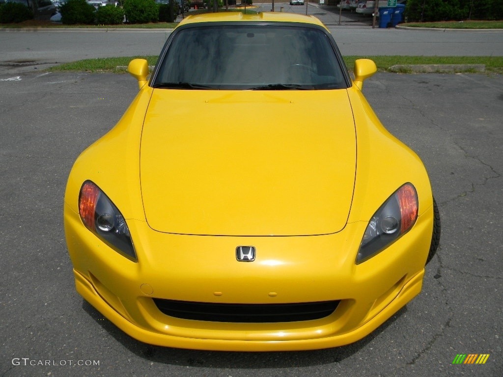 2001 S2000 Roadster - Spa Yellow / Black photo #5