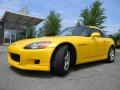 2001 Spa Yellow Honda S2000 Roadster  photo #6