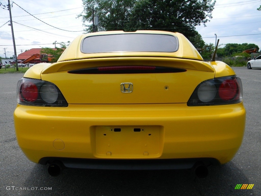 2001 S2000 Roadster - Spa Yellow / Black photo #9