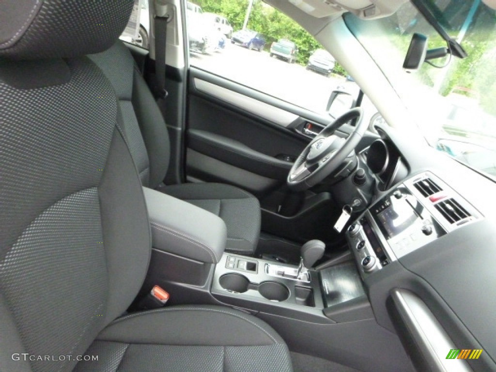 2017 Outback 2.5i Premium - Ice Silver Metallic / Slate Black photo #4