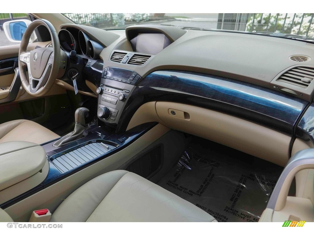 2009 Acura MDX Technology Parchment Dashboard Photo #120457946