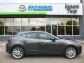 2017 Machine Gray Metallic Mazda MAZDA3 Touring 5 Door  photo #1