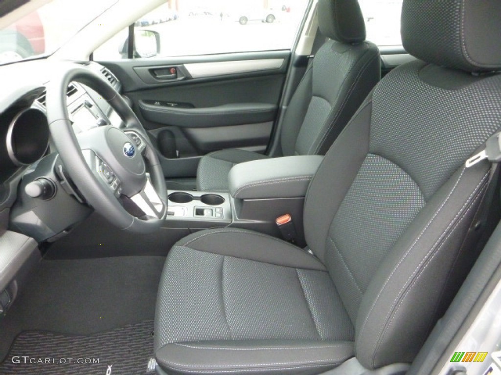 Slate Black Interior 2017 Subaru Outback 2.5i Photo #120458235