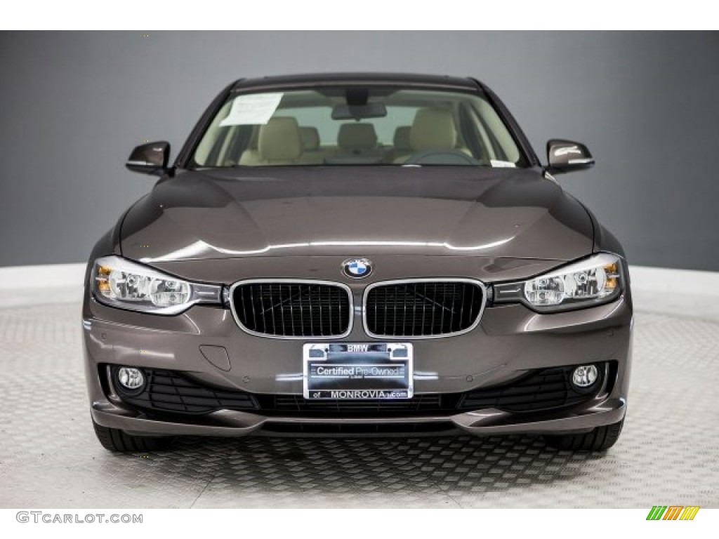 2014 3 Series 320i Sedan - Sparkling Brown Metallic / Venetian Beige photo #2