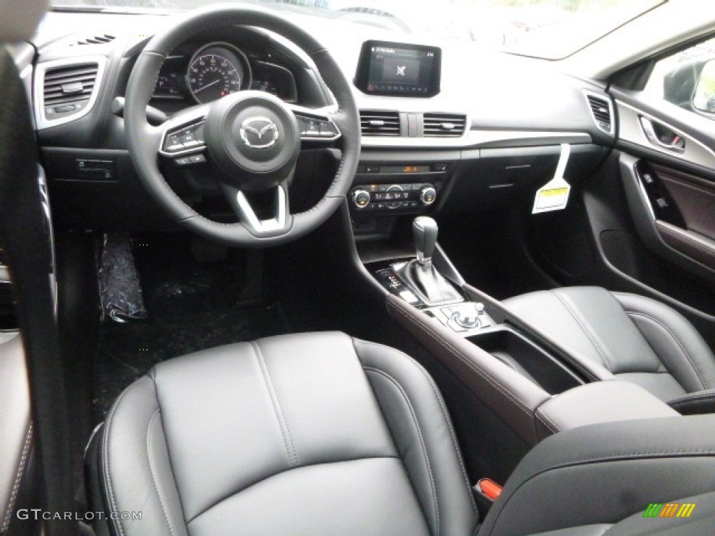 Black Interior 2017 Mazda MAZDA3 Touring 5 Door Photo #120458385