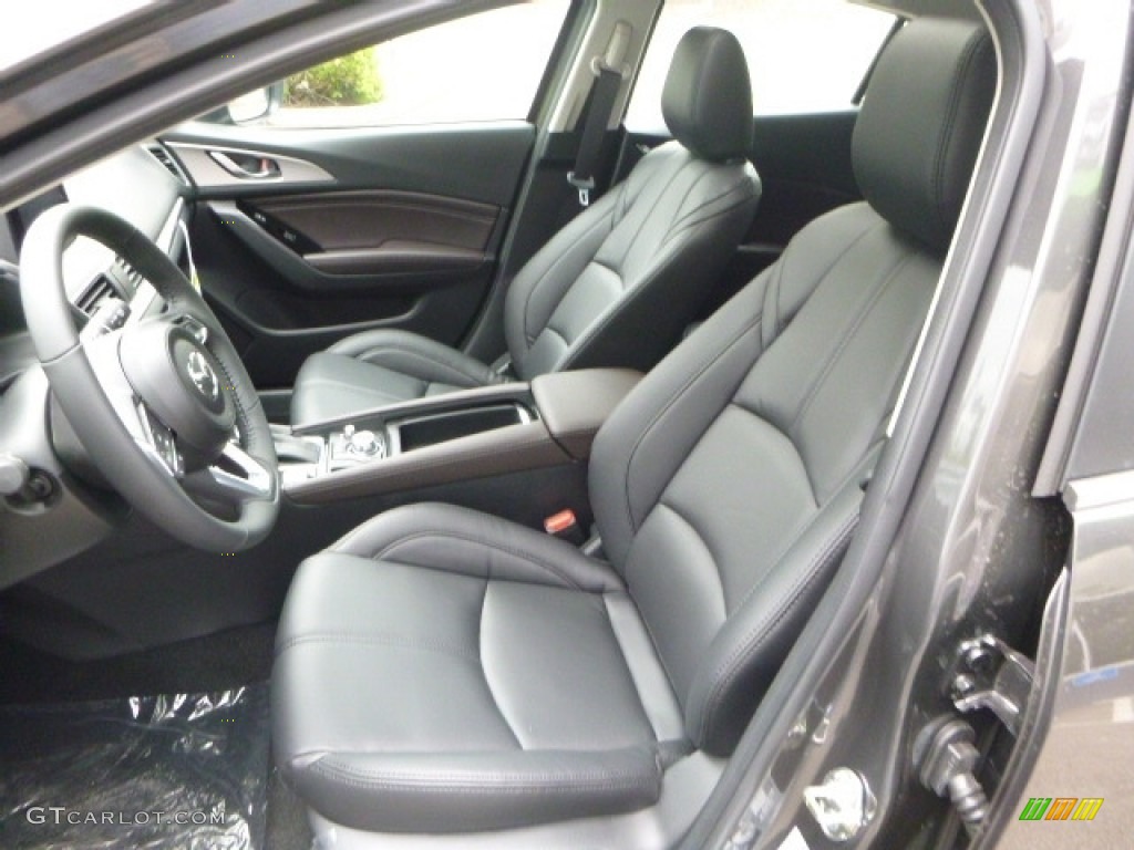 Black Interior 2017 Mazda MAZDA3 Touring 5 Door Photo #120458414