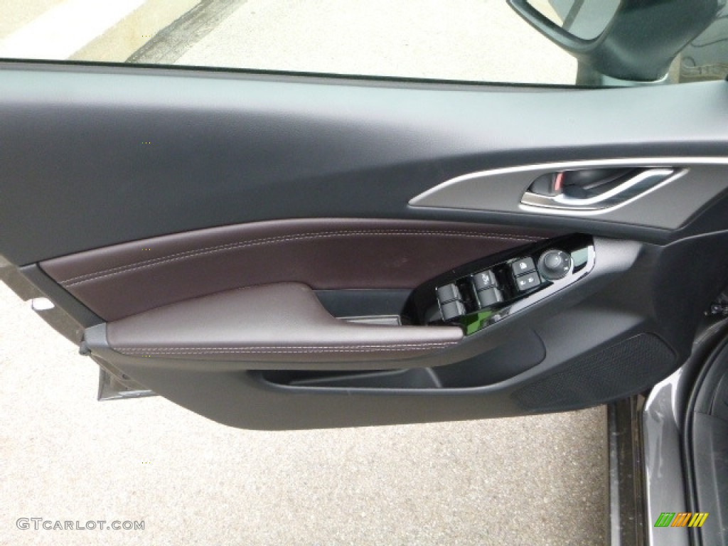 2017 Mazda MAZDA3 Touring 5 Door Black Door Panel Photo #120458441