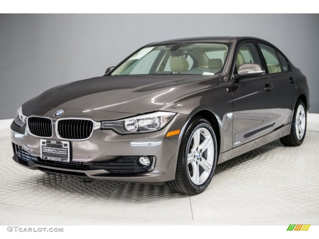 2014 3 Series 320i Sedan - Sparkling Brown Metallic / Venetian Beige photo #14