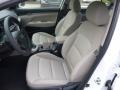 2017 Hyundai Elantra Beige Interior Front Seat Photo