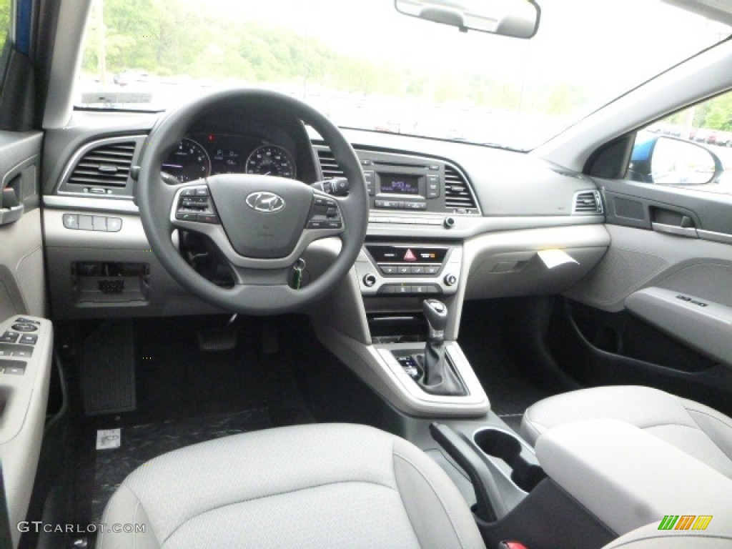 2017 Elantra SE - Electric Blue / Gray photo #9